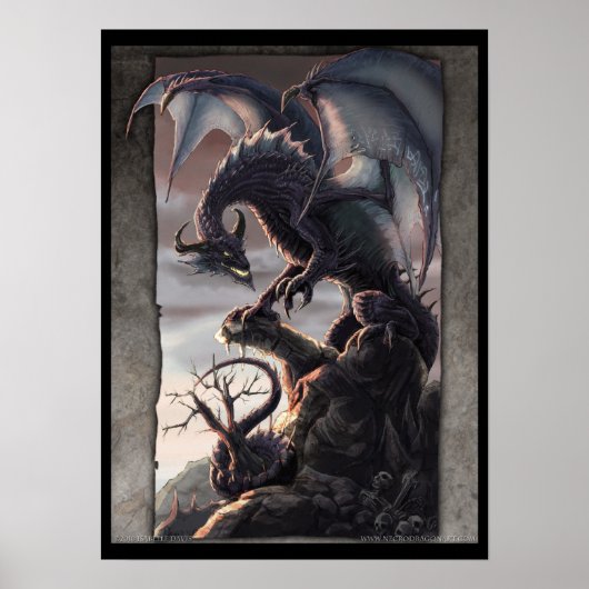 De Twilight Dragon Poster (Voorkant)
