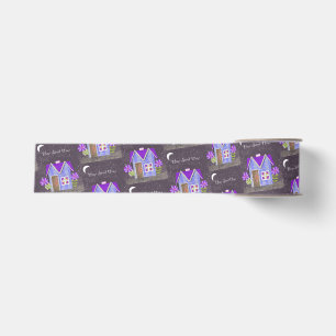 De Twilight Garden (Maarts viooltje & Indigo) Grosgrain Lint