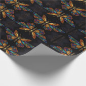 De Twilight Symphony Butterfly. Cadeaupapier (Hoek)