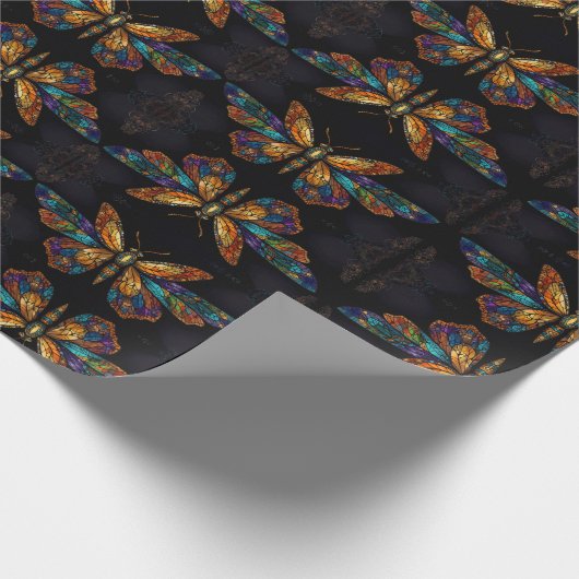 De Twilight Symphony Butterfly. Cadeaupapier (Hoek)