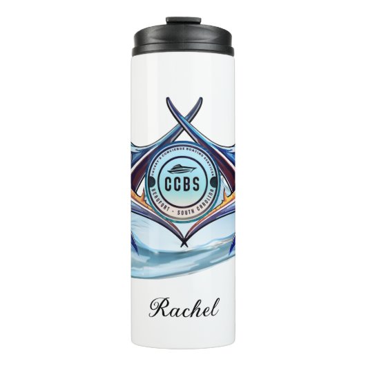 De Twin Marlin Thermal Tumbler Thermosbeker (Voorkant)