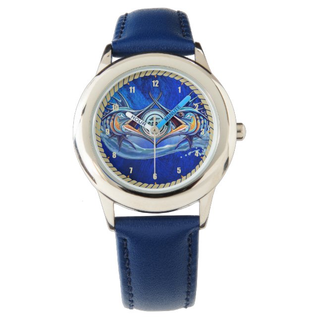 De Twin Marlin Watch Horloge (Voorkant)