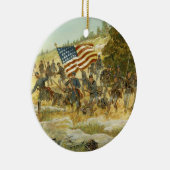 De twintigste Maine door H. Charles McBarron Keramisch Ornament (Rechts)