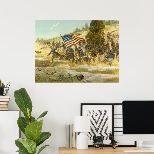 De twintigste Maine van H. Charles McBarron Poster (Thuiskantoor)