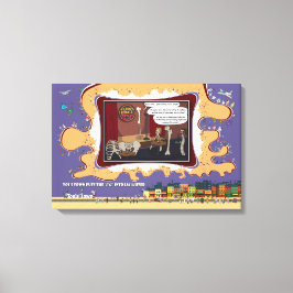 De twist | Jubileum 24x16 Canvas Afdruk