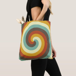De twist van nostalgie tote bag