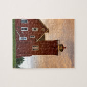 De Two Harbors Lighthouse met uitzicht op Agate Ba Legpuzzel (Horizontaal)