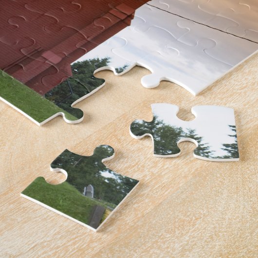 De Two Harbors Lighthouse met uitzicht op Agate Ba Legpuzzel (Zijkant)