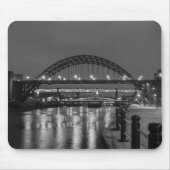 De Tyne Bridge 's nachts Muismat (Voorkant)
