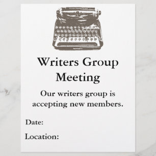 de typemachine - flyer