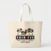 De Tzu Cant heeft slechts één Grote Tote Bag (Voorkant)