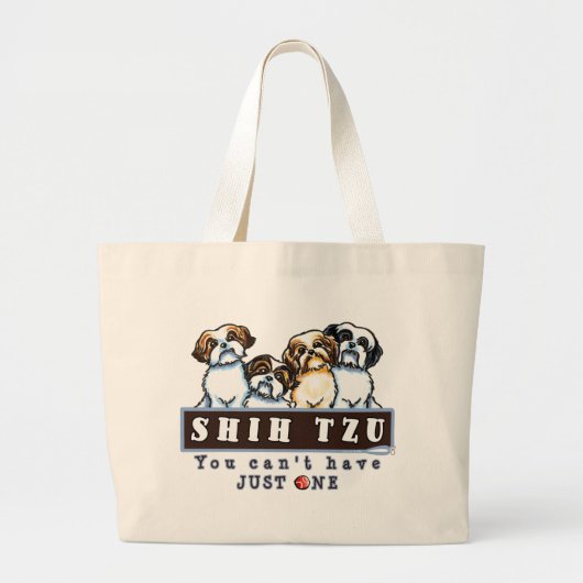 De Tzu Cant heeft slechts één Grote Tote Bag (Voorkant)