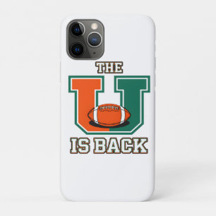 De U Is Terug Oranje en Groen College Football Fa Case-Mate iPhone Case