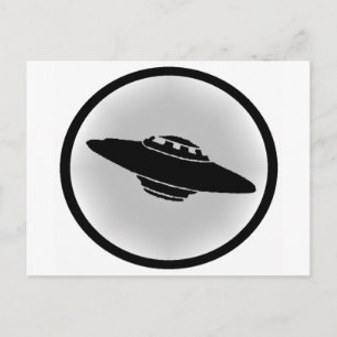 DE UFO-AANVAL BRIEFKAART