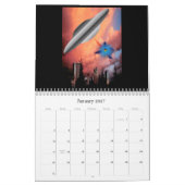 DE UFO-KUNST VAN ST. JOHN DAVES KALENDER (Jan 2027)