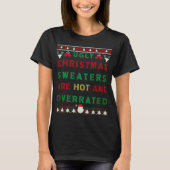 De Ugandee kerstzweten zijn warm en overbelast T-shirt (Voorkant)
