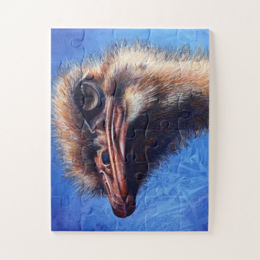 De Ugly Ostrich Puzzle Legpuzzel (Verticaal)