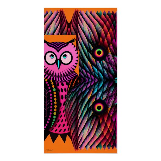De Uil Die Pyjama's Droeg Perfect Poster (Voorkant)