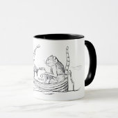 De Uil en de Pussycat (door Edward Lear) Mok (Voorkant rechts)