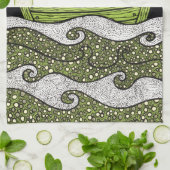 De uil en de Pussycat theedoek (Gevouwen)