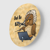 De uil is Bach Grote Klok (Hoek)