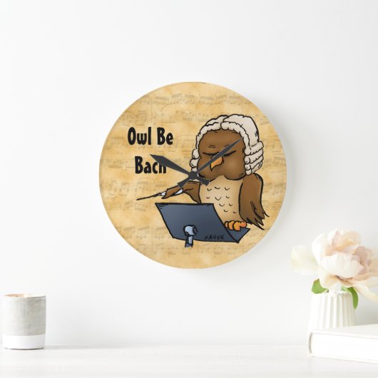 De uil is Bach Grote Klok (Huis)