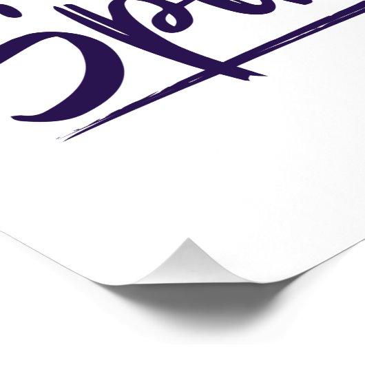 De uil is mijn geestdier perfect poster (Hoek)