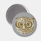 De uil magneet (Voorkant / Achterkant)