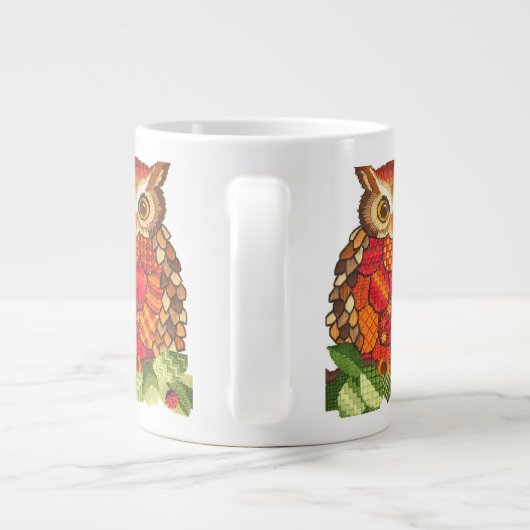 De uil Mok (Achterkant)