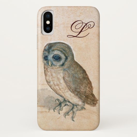 DE UIL, Roze, Sepia Monogram Case-Mate iPhone Case (Achterkant)