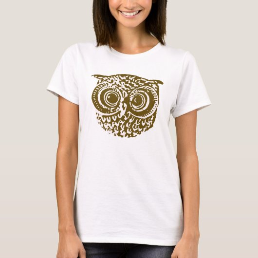 De uil t-shirt (Voorkant)
