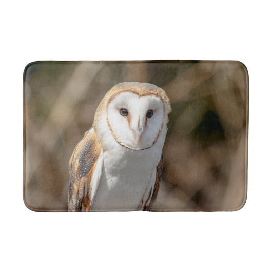 De Uil van de schuur Badmat (Voorkant)