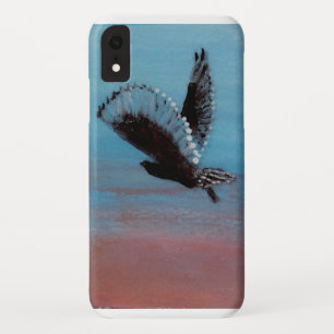 De Uil van de Zonsopgang van de Kunst van de vogel iPhone XR Hoesje