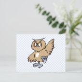 De Uil van Omni Briefkaart (Staand voorkant)