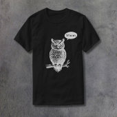 De uil zegt wie t-shirt