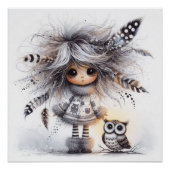 De Uilbewaarder Muurkunst (#10) Perfect Poster (Voorkant)