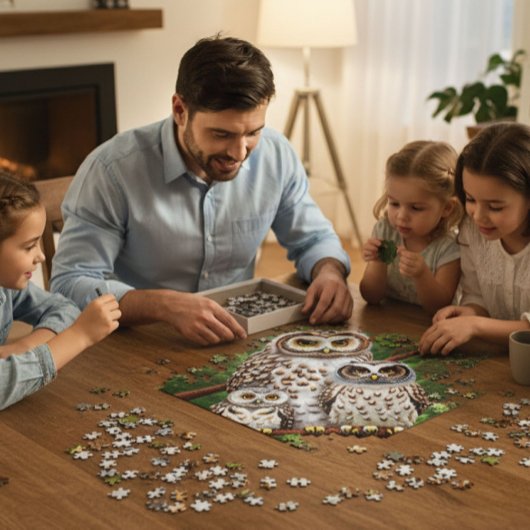 De Uilenfamilie Legpuzzel