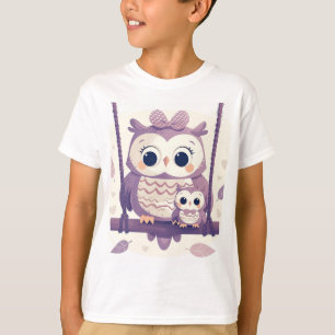 De uilenfamilie. t-shirt