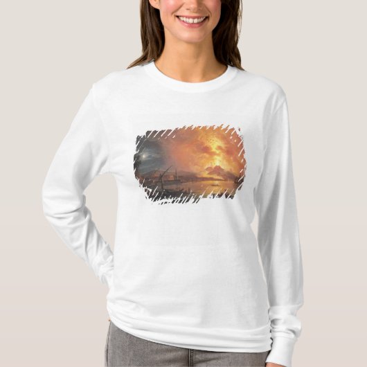De uitbarsting van Vesuvius T-shirt (Voorkant)