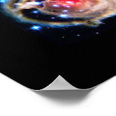 De uitbreidende lichtecho van de Red Superreuze St Poster (Hoek)