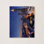 De uitdagende Patronen van het Verkeer, de Nacht v Legpuzzel (Verticaal)