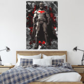 De uitdager Batman Canvas Afdruk (Insitu (Slaapkamer))