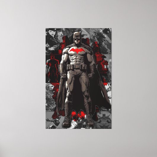 De uitdager Batman Canvas Afdruk (Voorkant)