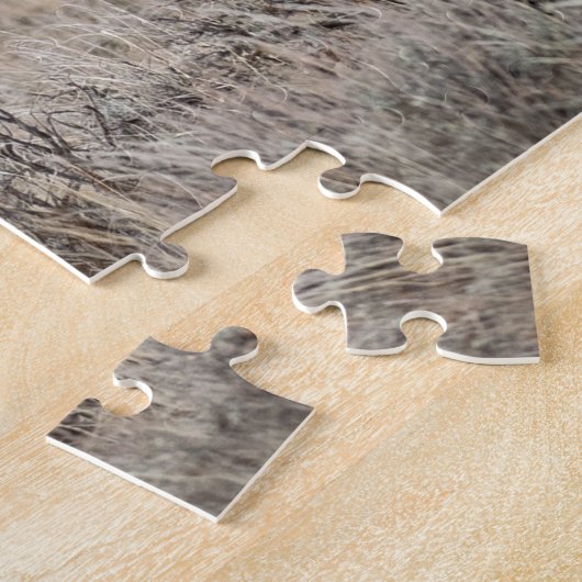 "De uitdaging" Jigzaag Puzzle Legpuzzel (Zijkant)