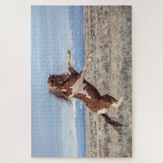 "De uitdaging" Jigzaag Puzzle Legpuzzel (Verticaal)