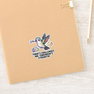 De uitdagingen van vandaag zijn de sterke Sticker 