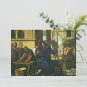 De uitdrijving van de geldwisselaars door Jezus (Staand voorkant)