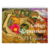 De Uitdrukkingen van de collage - Kalender van 12 (Hoes)