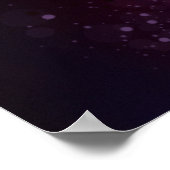 De uiteenvallende vlam Abstract Poster (Hoek)