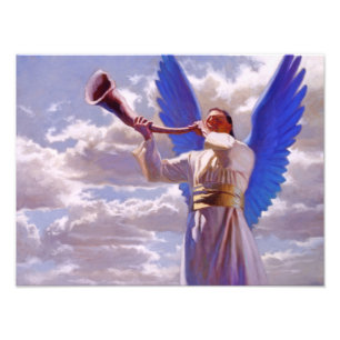 De uiteindelijke foto van Trumpet Foto Afdruk